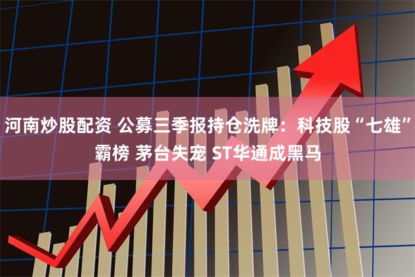 河南炒股配资 公募三季报持仓洗牌：科技股“七雄”霸榜 茅台失宠 ST华通成黑马