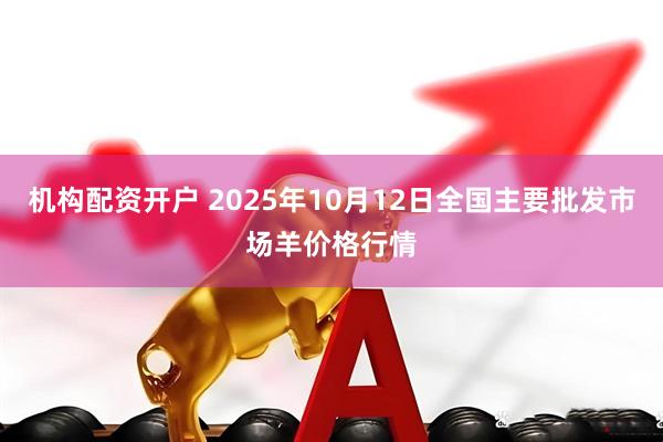 机构配资开户 2025年10月12日全国主要批发市场羊价格行情
