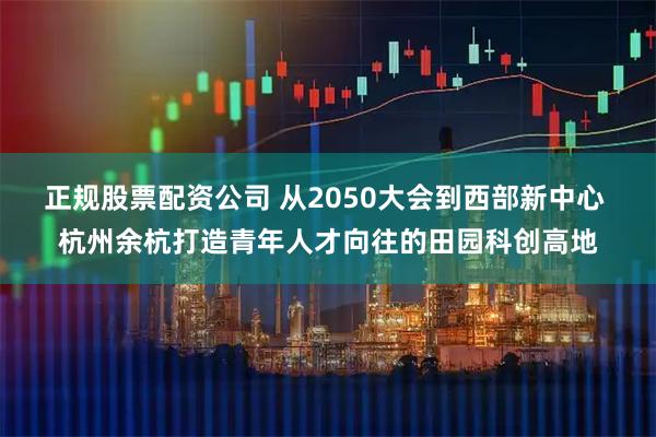 正规股票配资公司 从2050大会到西部新中心 杭州余杭打造青年人才向往的田园科创高地